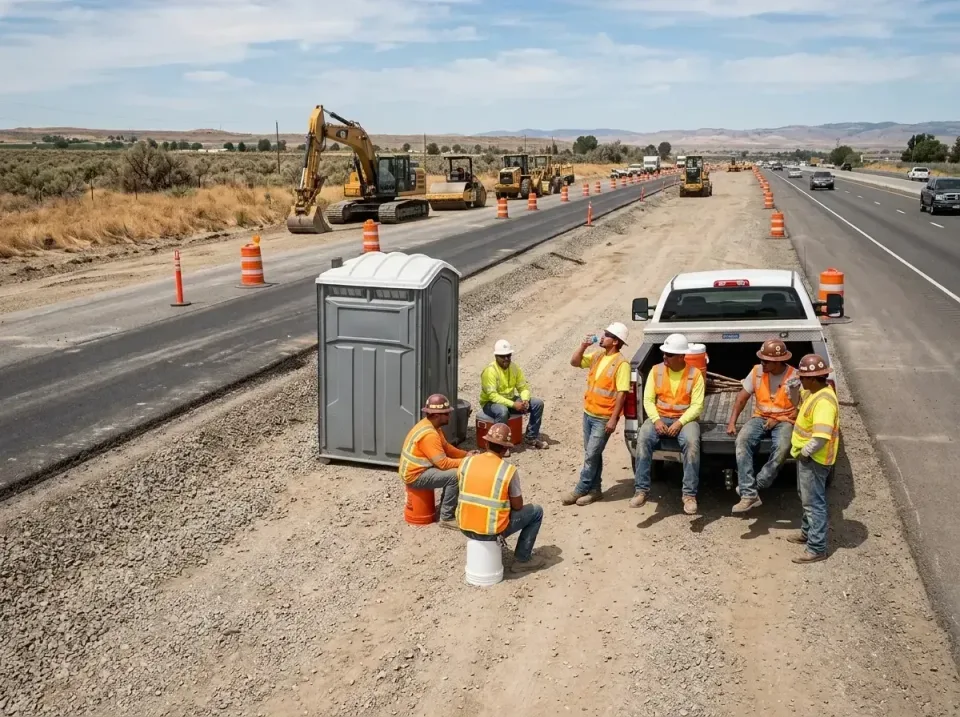 highway-road-construction-crew-007 — frequently asked questions, Porta Potty and Restroom Rentals in Maryville, MO